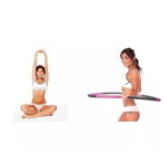 Hula Hoop Aro Ajustable Desmontable Para Fitness - Imagen 3