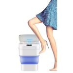 Cesto de Basura - Papelera - Automático - Celeste - Imagen 2