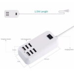 Adaptador USB Corriente hasta 6 cargas - Imagen 2