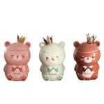 Mug de Cerámica Oso Rosado - Imagen 2