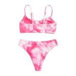 Bikini Niña Tie Dye Fucsia - Imagen 3