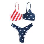 Conjunto de Bikini Rayas y Estrellas - Imagen 5