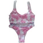 Conjunto de Bikini Deportivo Tie Dye Costuras