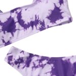 Conjunto de Bikini Tie Dye Morado - Imagen 3