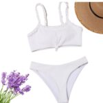 Conjunto de Bikini Canalé Nudo y Volantes