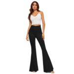 Jeans Tiro Alto Dobladillo Desgastado