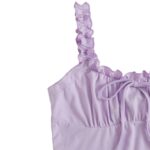 Crop Top Fruncido con Nudo - Imagen 3