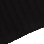 Vestido Negro Mini Bodycon Ajustado Con Tirantes Acanalados - Imagen 6