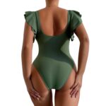 Body una Pieza Mangas con Volantes - Imagen 2