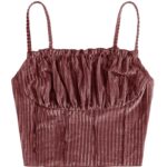 Crop Top Terciopelo - Imagen 6