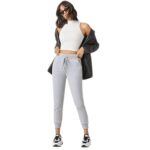 Crop Top Halter Unicolor