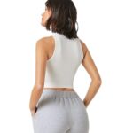 Crop Top Halter Unicolor - Imagen 4