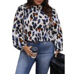 Blusa de Mangas Largas con Estampado Animal Print - Imagen 5