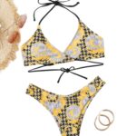 Conjunto de Bikini Flores y Espiga - Imagen 2