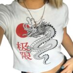 Polera Corta Dragón