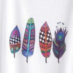 Camiseta con Estampado de Mangas - Imagen 3