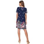 Vestido Túnica Floral Plus Size - Imagen 3