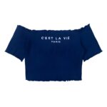 Crop Top C'est la Vie