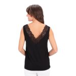 Polera de Mujer con Detalles de Encaje - Imagen 3