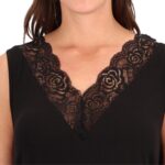 Polera de Mujer con Detalles de Encaje - Imagen 4