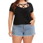 Polera Mangas Cortas con Tira Delantera - Imagen 4