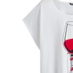Polera con Estampado Copa de Vino - Imagen 2