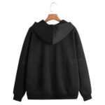 Polerón Oversized con Capucha y Cierre Shein Exclusive - Imagen 2