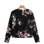 Saco Floral de Mujer - Parte Delantera Abierta y Diseño Encantador - Imagen 3