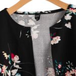 Saco Floral de Mujer - Parte Delantera Abierta y Diseño Encantador - Imagen 4