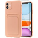 Funda de Silicona con Tarjetero - Protección Premium con Ranura para Tarjetas - iPhone 11