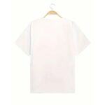 Camiseta Casual Mujer - Estampado Abstracto, Cuello Redondo y Manga Corta - Imagen 2