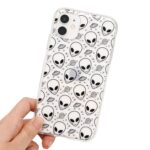 Funda Alienígena - Diseño Único y Estilo Futurista - iPhone 11 (Negro) - Imagen 2