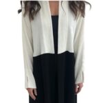 Túnica Bicolor de Verano – Inspiración Abaya, Diseño Liviano - Imagen 2