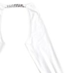 Mangas tipo bolero blancas con cadena metálica - Imagen 2