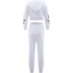 Conjunto deportivo de 2 piezas para niñas – camiseta deportiva de manga larga con pantalones largos, - Imagen 2