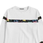 Conjunto Men Letter Graphic Pullover & Joggers Set - Imagen 2