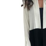 Túnica Bicolor de Verano – Inspiración Abaya, Diseño Liviano - Imagen 3