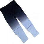 Leggings deportivos de corte alto con efecto degradé