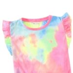 Remera multicolor con diseño tie dye - Imagen 3