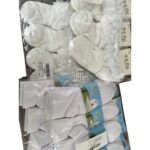 Set 12 Calcetin Algodón Blanco Recién Nacido - Imagen 3