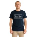Polera "Ba Be" Tabla Periódica - Estilo Científico - Imagen 2