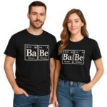 Polera "Ba Be" Tabla Periódica - Estilo Científico - Imagen 3