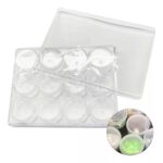 Caja organizadora 12 compartimentos transparente