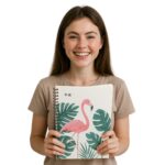 Cuaderno Tropical con Flamencos ROMWE