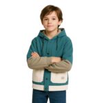 Chaqueta oversize urbana con capucha y bolsillos - Imagen 2