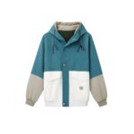 Chaqueta oversize urbana con capucha y bolsillos - Imagen 4