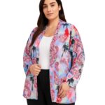 Kimono liviano estampado ideal para playa o verano