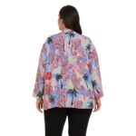 Kimono liviano estampado ideal para playa o verano - Imagen 2