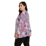 Kimono liviano estampado ideal para playa o verano - Imagen 3