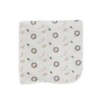 Set 4 Paños de Eructar Bebé Tela Suave Diseños Tiernos - Imagen 3